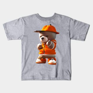 Rapper Bear Kids T-Shirt